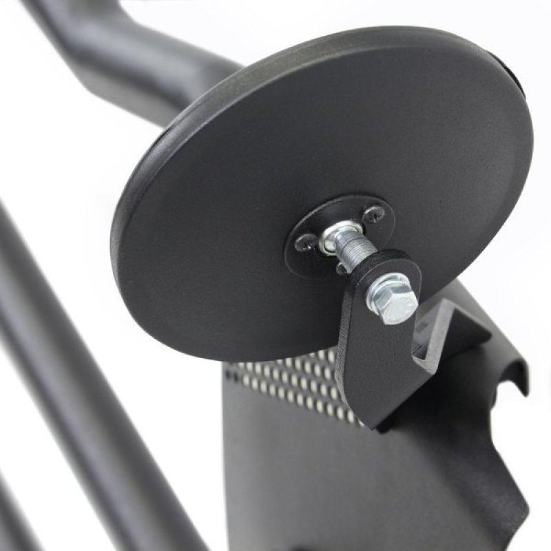 Jeep Wrangler JLU Door Replacement - Front - Go Rhino - Trailline Tube - Black - `18-`21